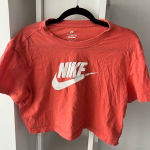 Nike crop workout shirt